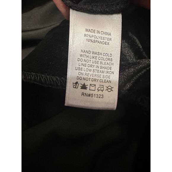 1.STATE Y2K Women's Moody Hues Rich Black Velvet With Zipper Mini Skirt, size L - Picture 4 of 8